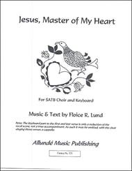 Jesus, Master of My Heart SATB choral sheet music cover Thumbnail